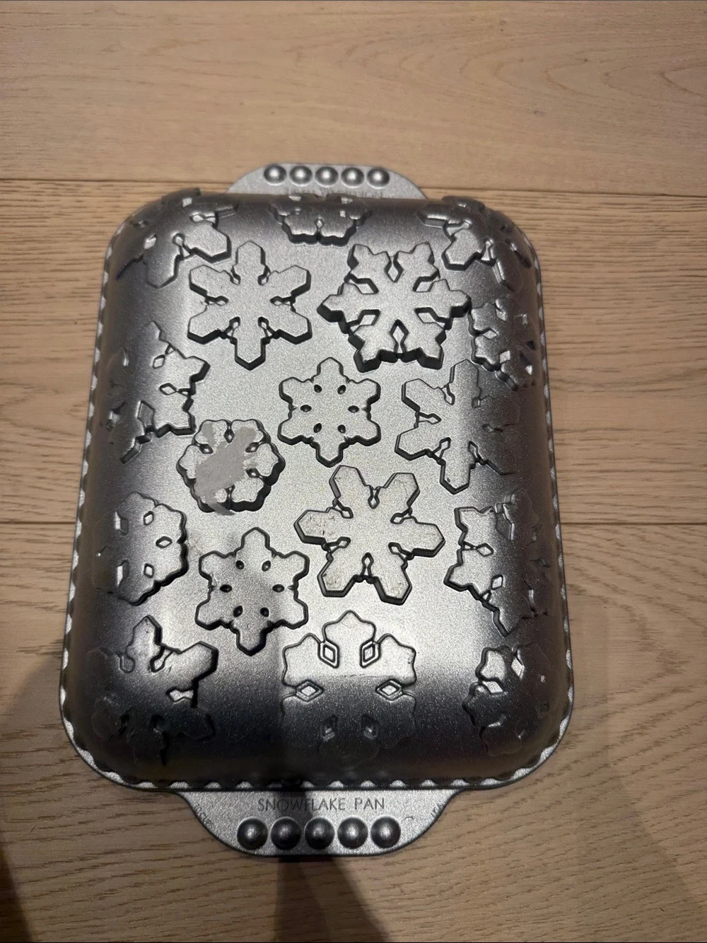 Nordic Ware Snowflake Pan with Handles